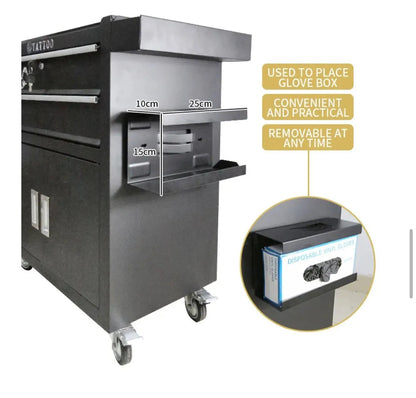 Multifunctional tattoo tool workbench tool car INKSOULSUPPLY.COM