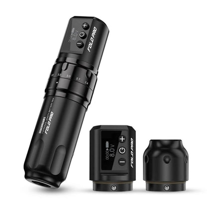Dragonhawk Wireless Tattoo Pen Machine with 7 Stroke Length | Fold Pro INKSOULSUPPLY.COM