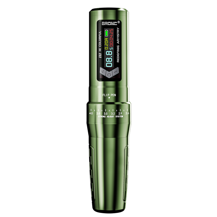 Bronc SIREN Adjustable Wireless Tattoo Pen INKSOULSUPPLY.COM