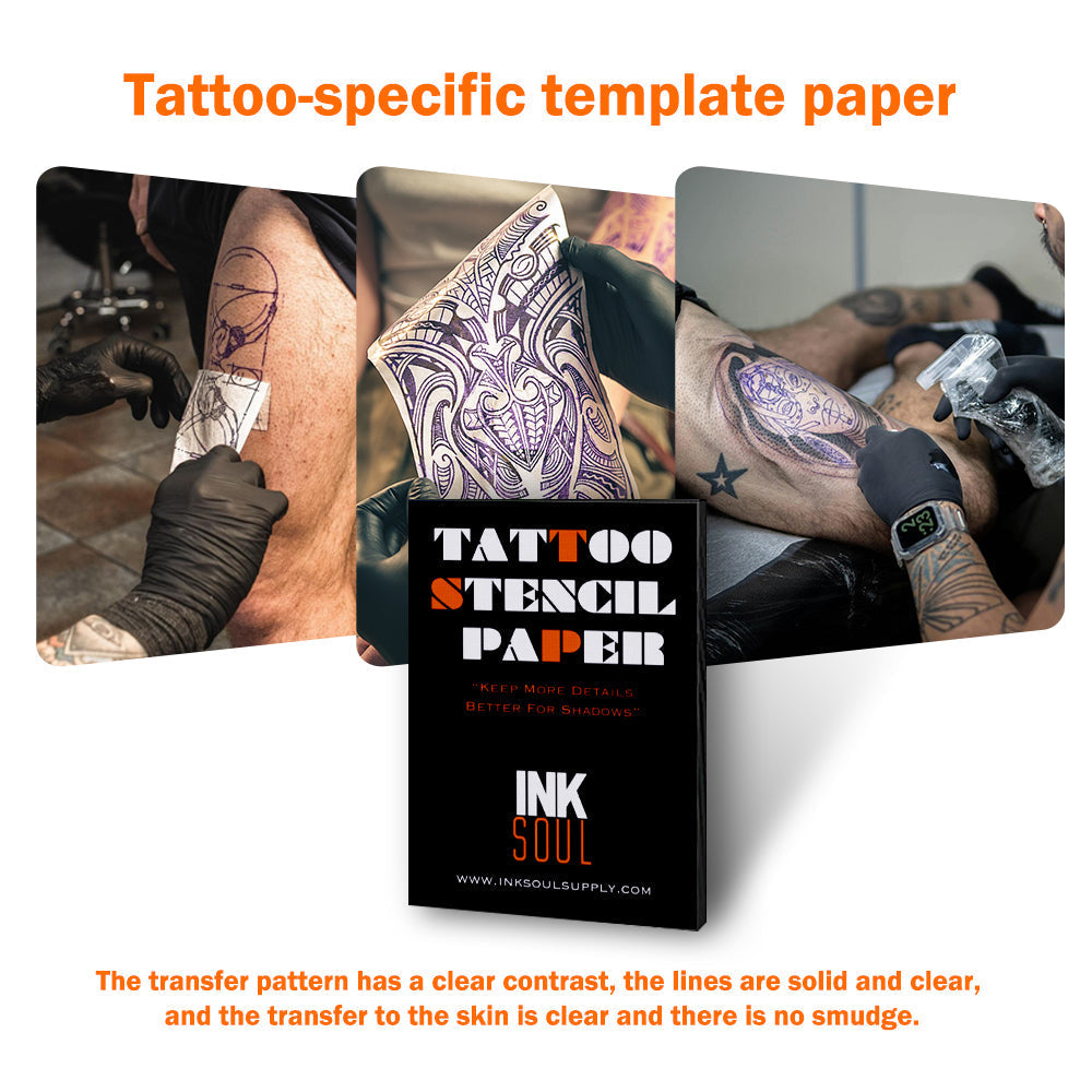 INKSOUL®  TATTOO STENCIL PAPER （best for shadow） INKSOULSUPPLY.COM