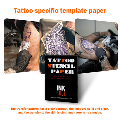 INKSOUL®  TATTOO STENCIL PAPER （best for shadow） INKSOULSUPPLY.COM