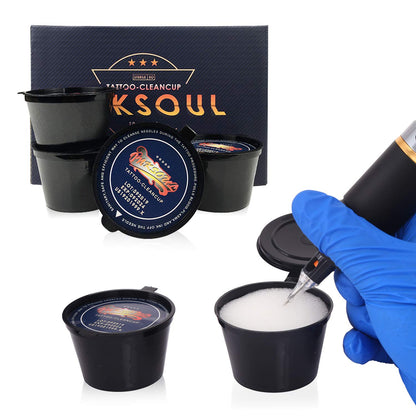 18pcs High-Quality Tattoo Dip Cup Caps INKSOULSUPPLY.COM