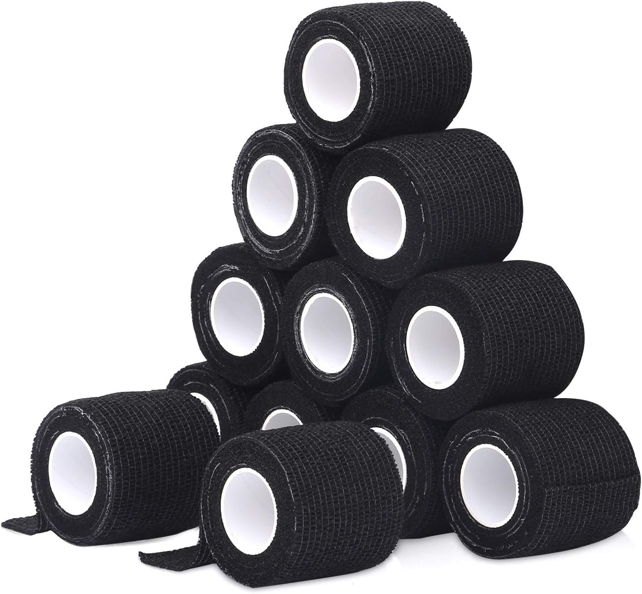 Self Adherent Cohesive Bandages Wrap 2" x 5 Yards, 12 Rolls INKSOULSUPPLY.COM