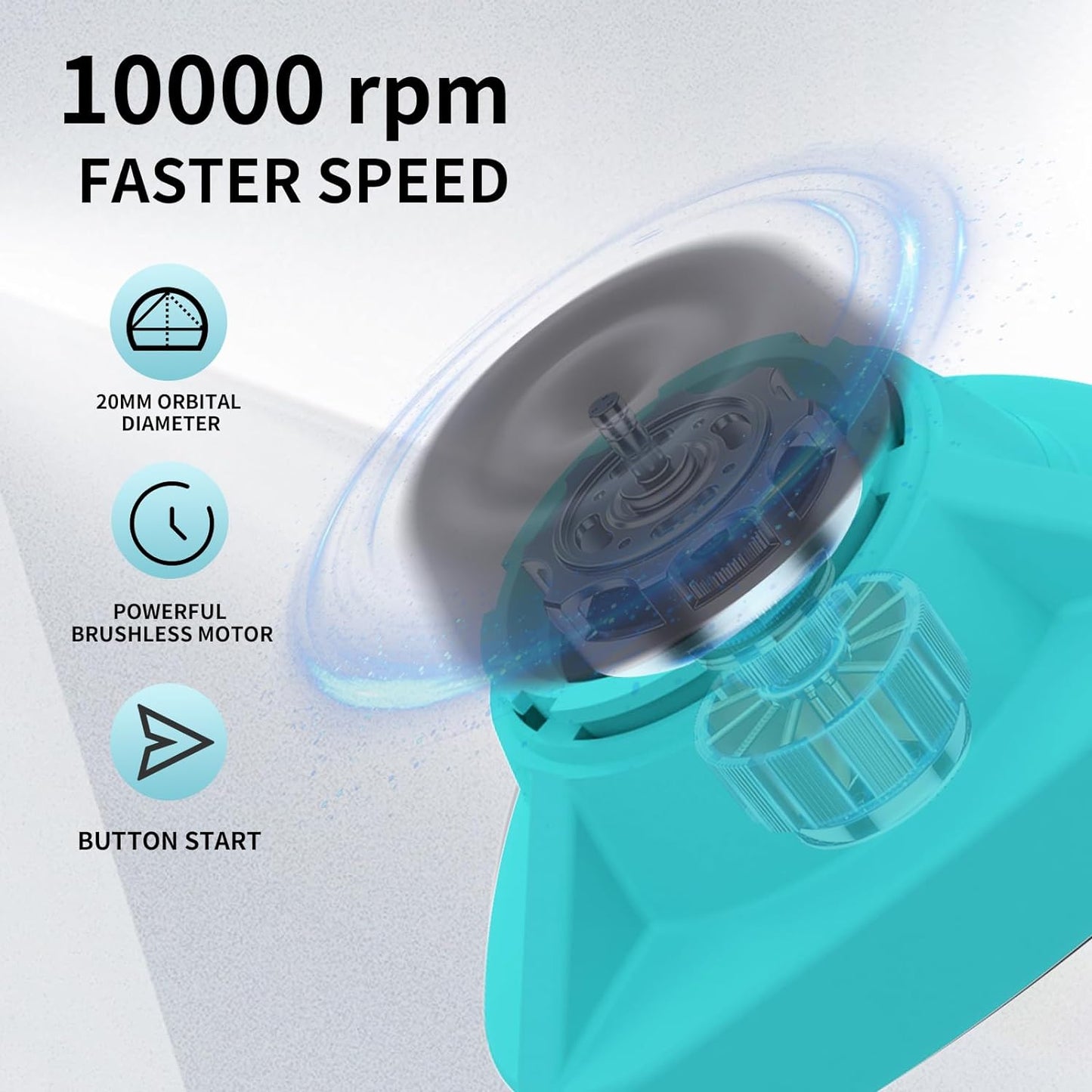 INKSOUL®️  VM-300 Mini Vortex Mixer 10000RPM Lab Mixer INKSOULSUPPLY.COM