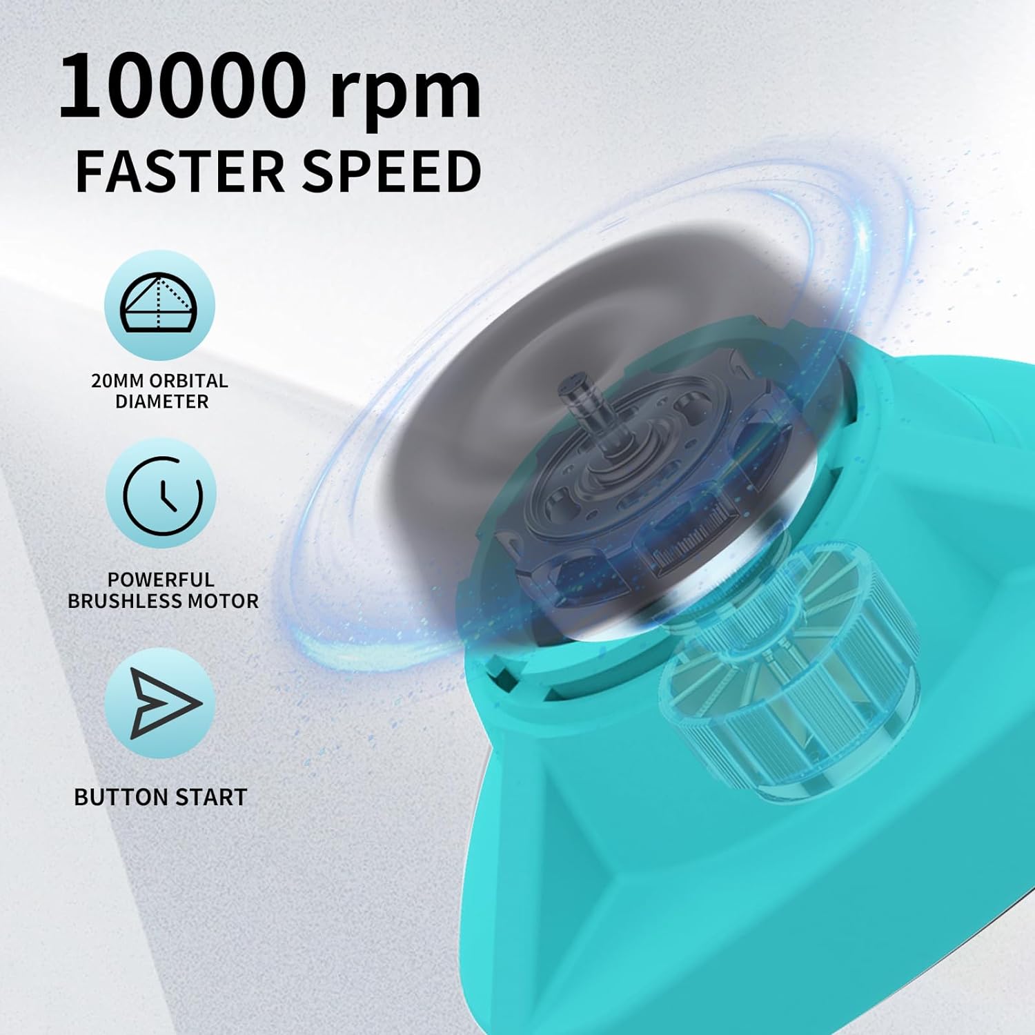 INKSOUL®️  VM-300 Mini Vortex Mixer 10000RPM Lab Mixer INKSOULSUPPLY.COM