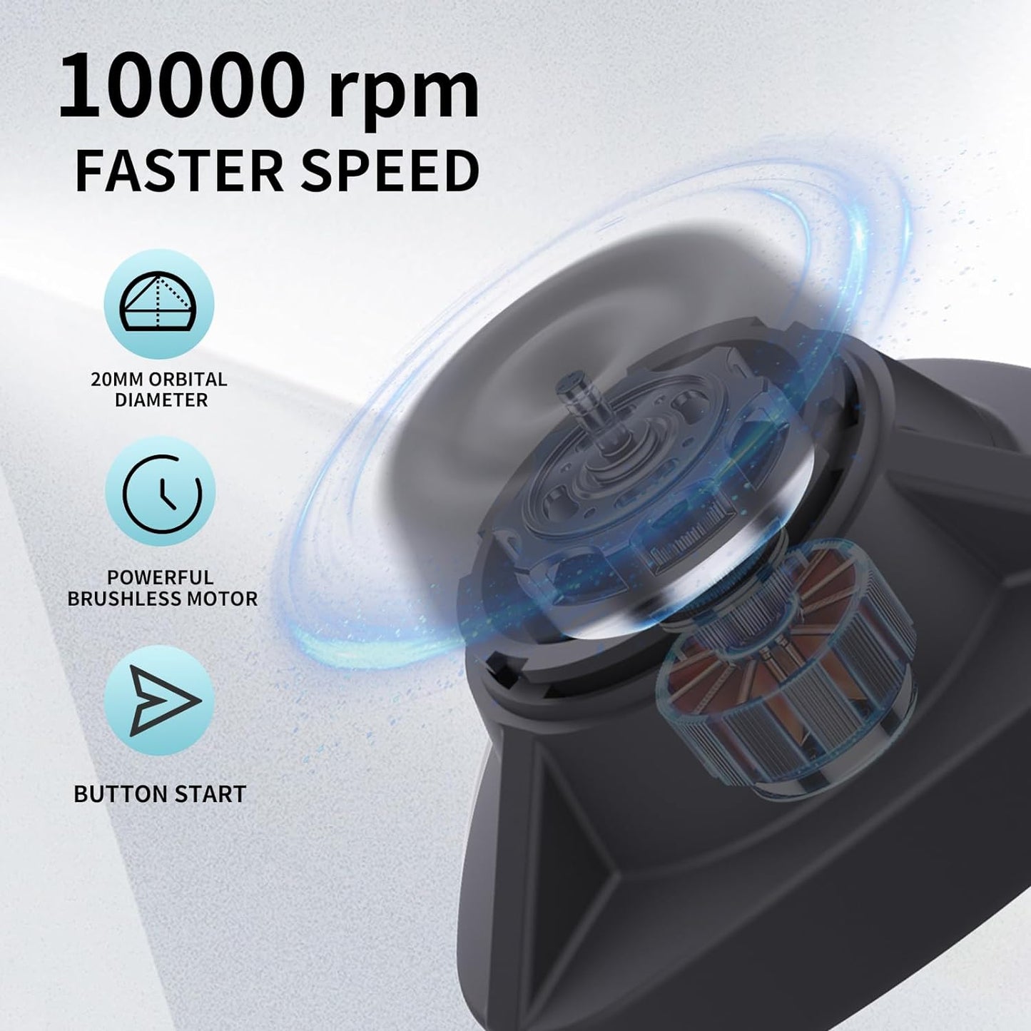 INKSOUL®️  VM-300 Mini Vortex Mixer 10000RPM Lab Mixer INKSOULSUPPLY.COM