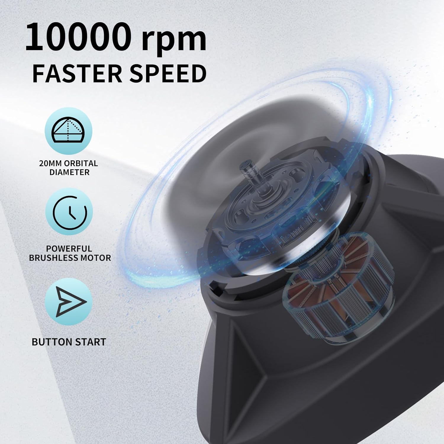 INKSOUL®️  VM-300 Mini Vortex Mixer 10000RPM Lab Mixer INKSOULSUPPLY.COM