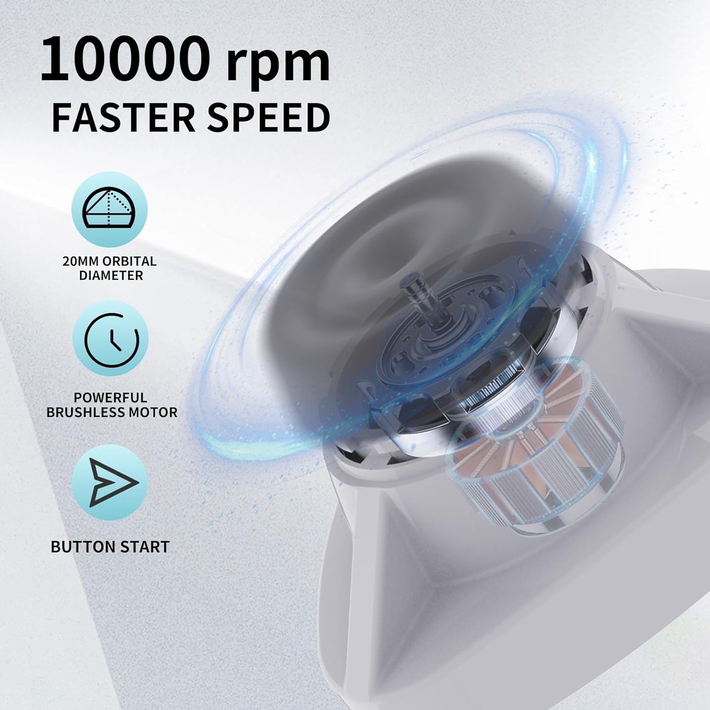 INKSOUL®️  VM-300 Mini Vortex Mixer 10000RPM Lab Mixer INKSOULSUPPLY.COM