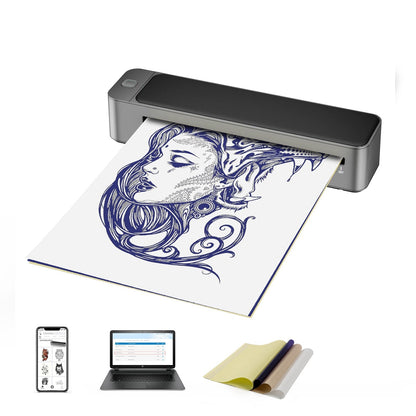 MAST® Upgraded A3 Bluetooth Tattoo Stencil Printer Portable Tattoo Transfer Machine for Large-Scale Tattoo Stencil INKSOULSUPPLY.COM