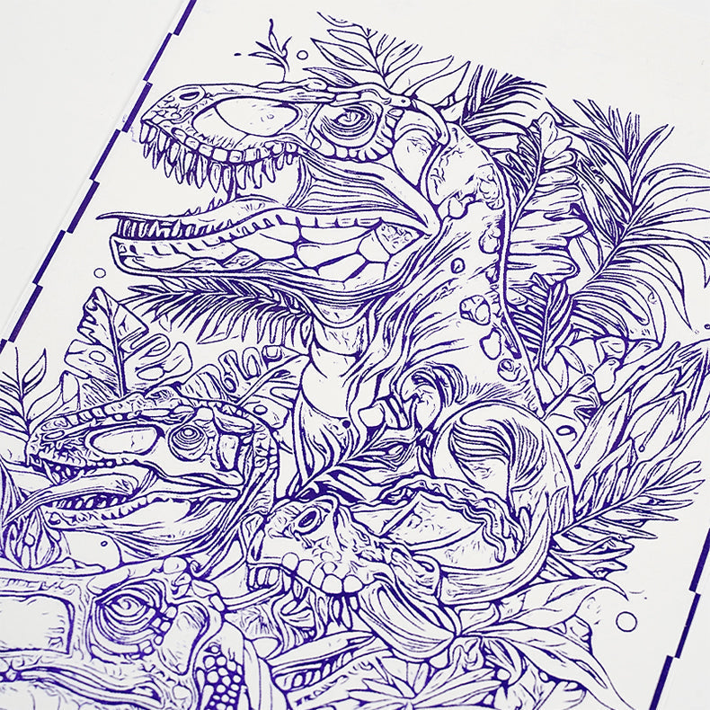 AIMO ROLL PAPER |separating tattoo stencil paper 210cm x 30m With bracket INKSOULSUPPLY.COM