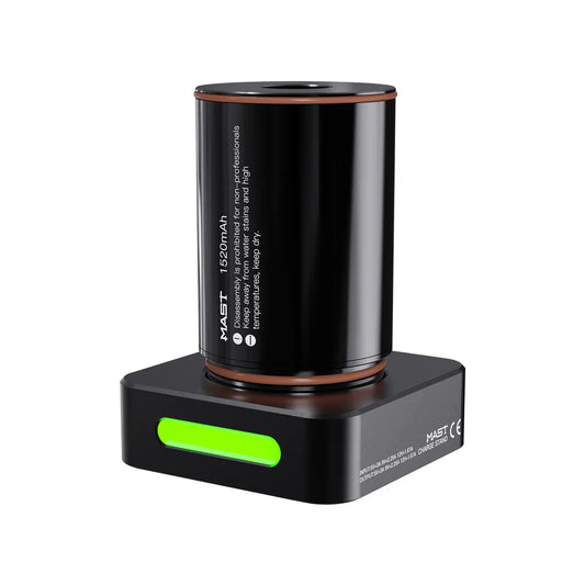 Original Battery&Charging Base for MAST Racer Pro Wireless Tattoo Pen Machine INKSOULSUPPLY.COM