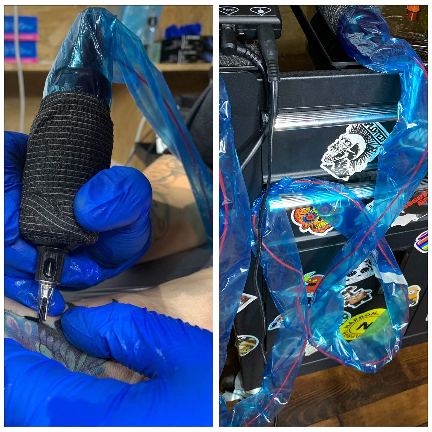 125pcs/box Disposable Tattoo Clip Cord Covers INKSOULSUPPLY.COM