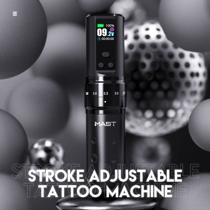 Dragonhawk Wireless Tattoo Pen Machine 2.4-4.2MM Strokes Length | Mast Fold 2 Pro INKSOULSUPPLY.COM