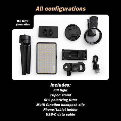 Professional Tattoo Photography Anti-3.0 Glare Kit 120 LED Beads（12W）Brighter and lighter INKSOULSUPPLY.COM