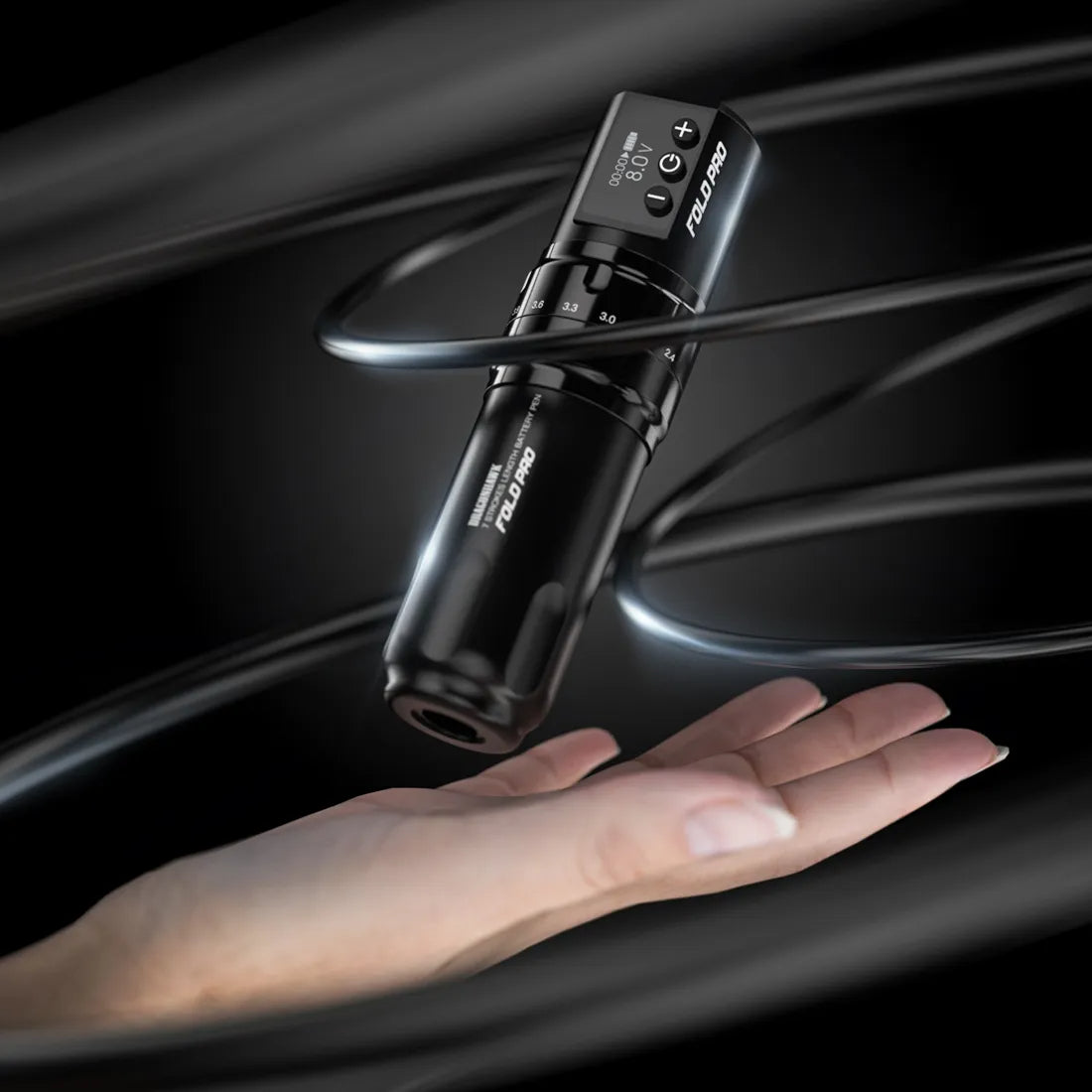 Dragonhawk Wireless Tattoo Pen Machine with 7 Stroke Length | Fold Pro INKSOULSUPPLY.COM