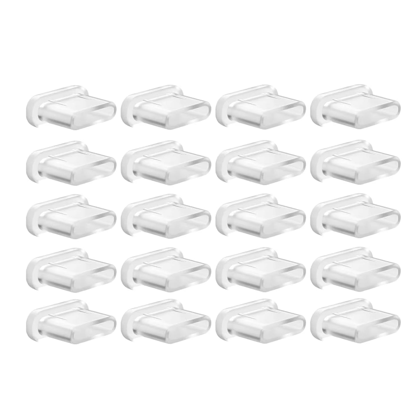Silicone Dust Plugs Type C Charging Port Protector Stopper Cap Cover for Iphone 17 16 15 Pro Max Samsung Xiaomi Anti-Dust Plug