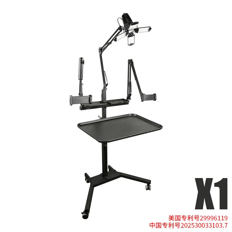 TAIDU PROMOTION MULTI-FUNCTIONAL DOUBLE HOLDER TATTOO BENCH WITH LIGHT INKSOULSUPPLY.COM