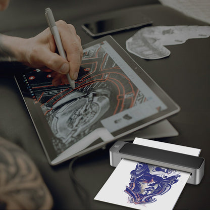 MAST® Upgraded A3 Bluetooth Tattoo Stencil Printer Portable Tattoo Transfer Machine for Large-Scale Tattoo Stencil INKSOULSUPPLY.COM