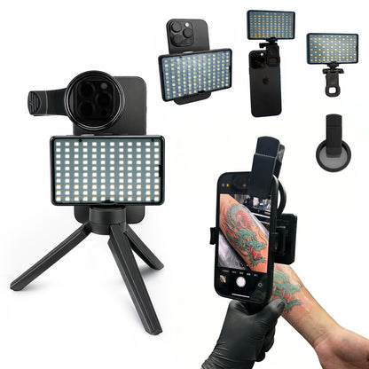 Professional Tattoo Photography Anti-3.0 Glare Kit 120 LED Beads（12W）Brighter and lighter INKSOULSUPPLY.COM