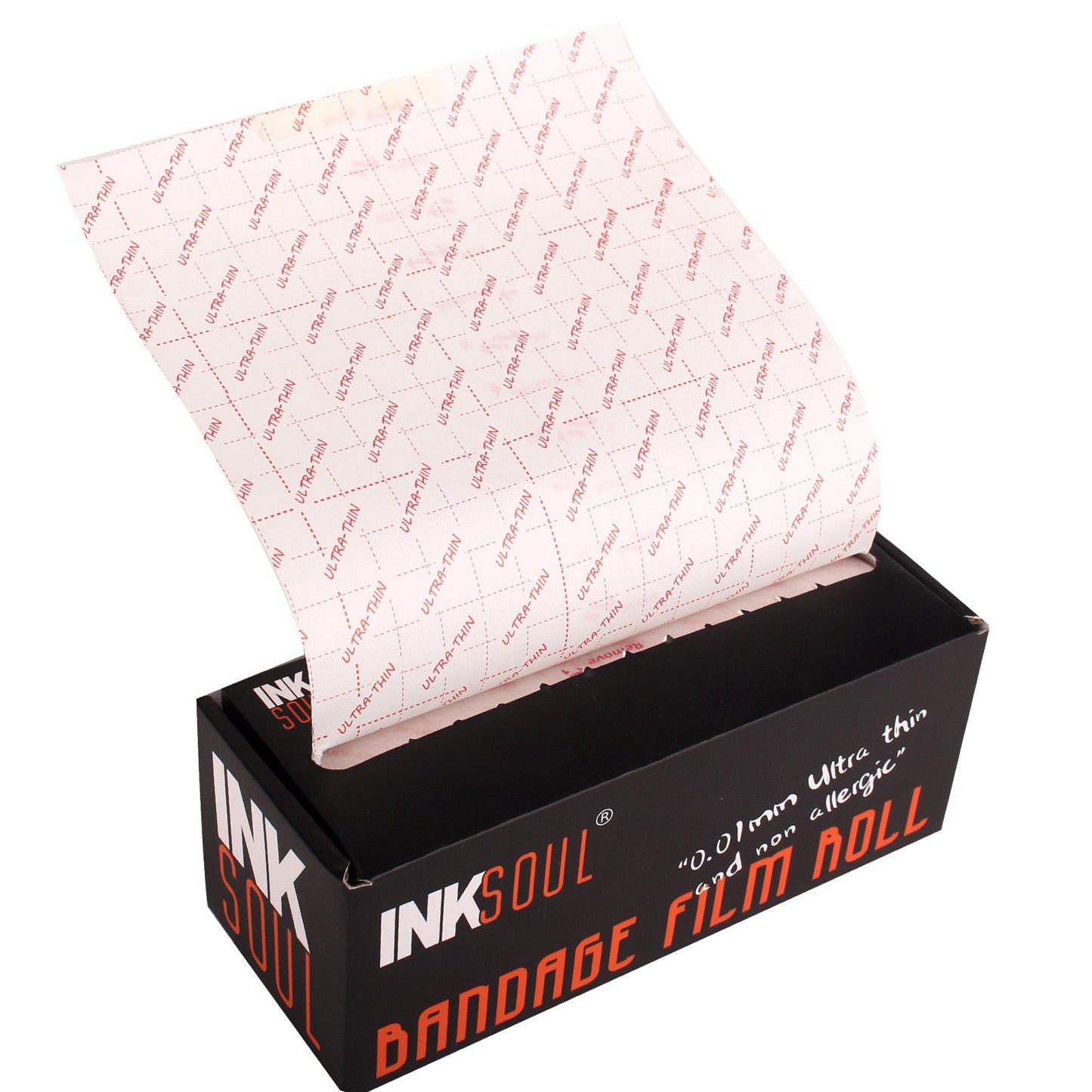 INKSOUL® Tattoo Aftercare Bandage Film 0.01mm ultrathin Roll 6in X 10yd INKSOULSUPPLY.COM