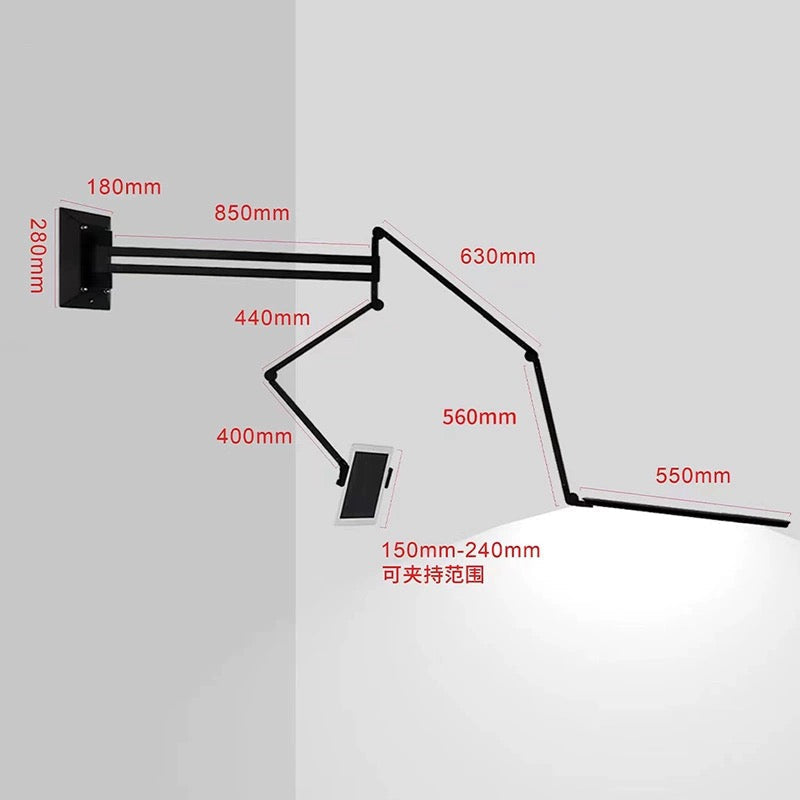 Multifunctional and convenient work lamp---Wall mounted light INKSOULSUPPLY.COM