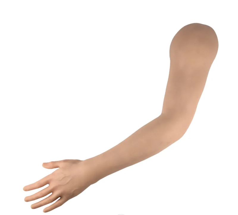 Tattoo imitation silicone movable joint arm INKSOULSUPPLY.COM
