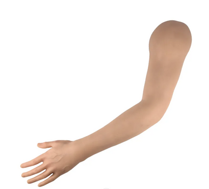 Tattoo imitation silicone movable joint arm INKSOULSUPPLY.COM