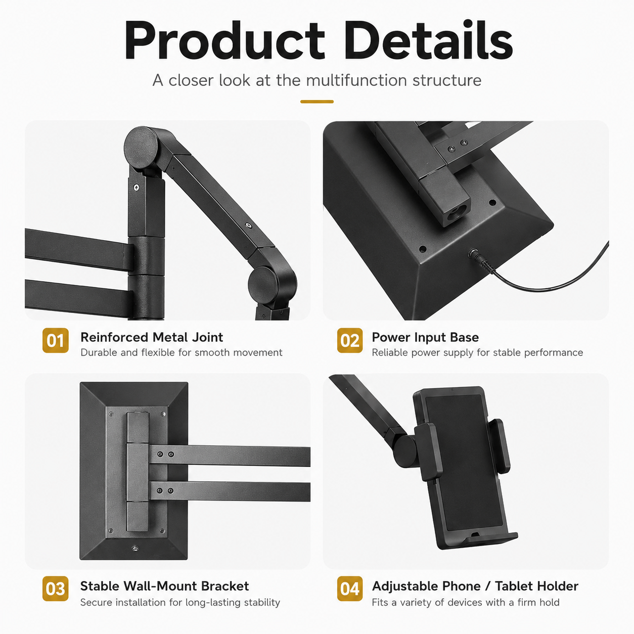 Multifunctional and convenient work lamp---Wall mounted light INKSOULSUPPLY.COM
