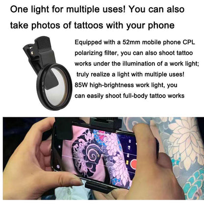 INKSOUL®  Tattoo removal reflective work & photography light kit INKSOULSUPPLY.COM