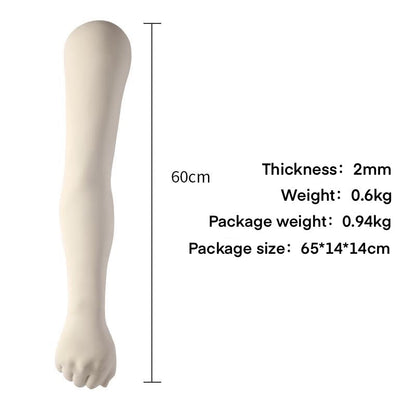 Full Arm Tattoo Practice Skin - Ideal for Temporary Face Painting and Tattoo Practicing INKSOULSUPPLY.COM