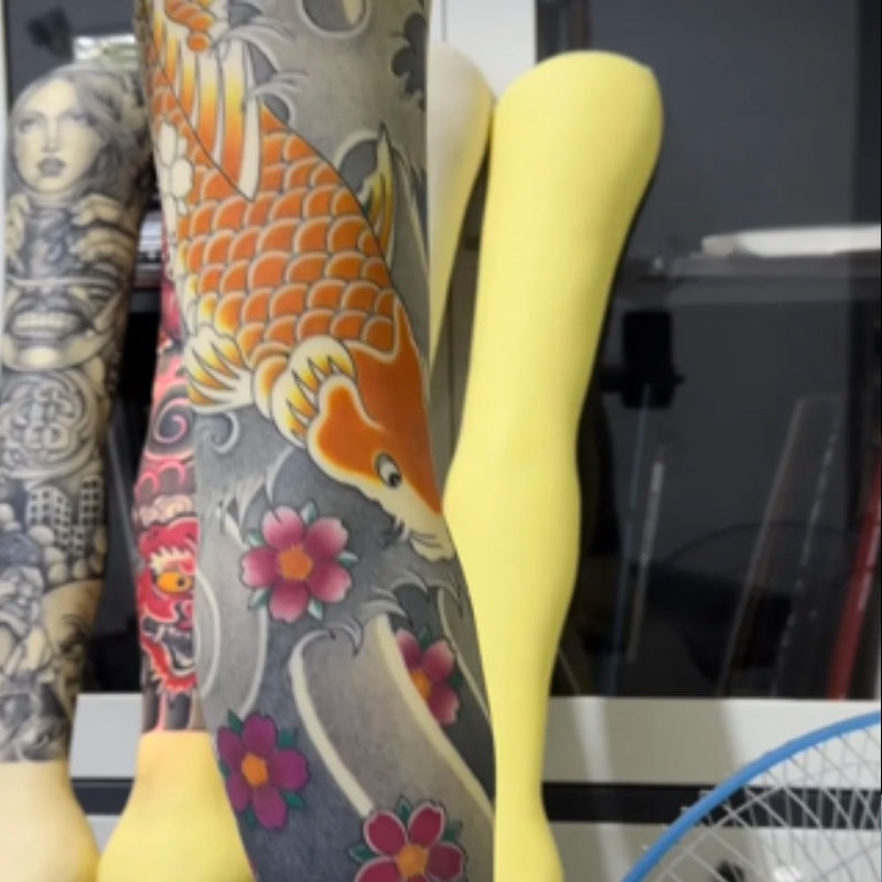 Full Arm Tattoo Practice Skin - Ideal for Temporary Face Painting and Tattoo Practicing INKSOULSUPPLY.COM