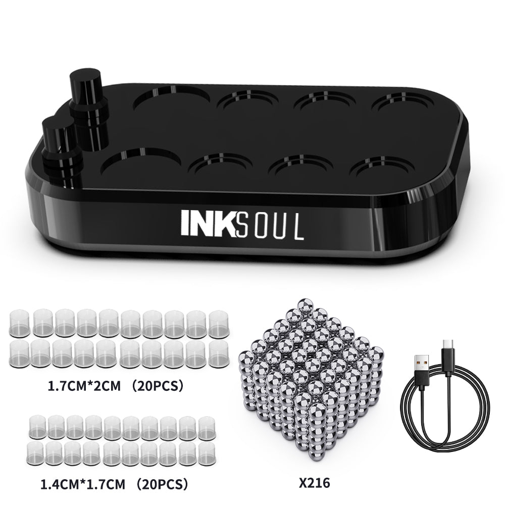 INKSOUL® TATTOO INK CUP MIXER 8 sites Aluminum alloy frame INKSOULSUPPLY.COM