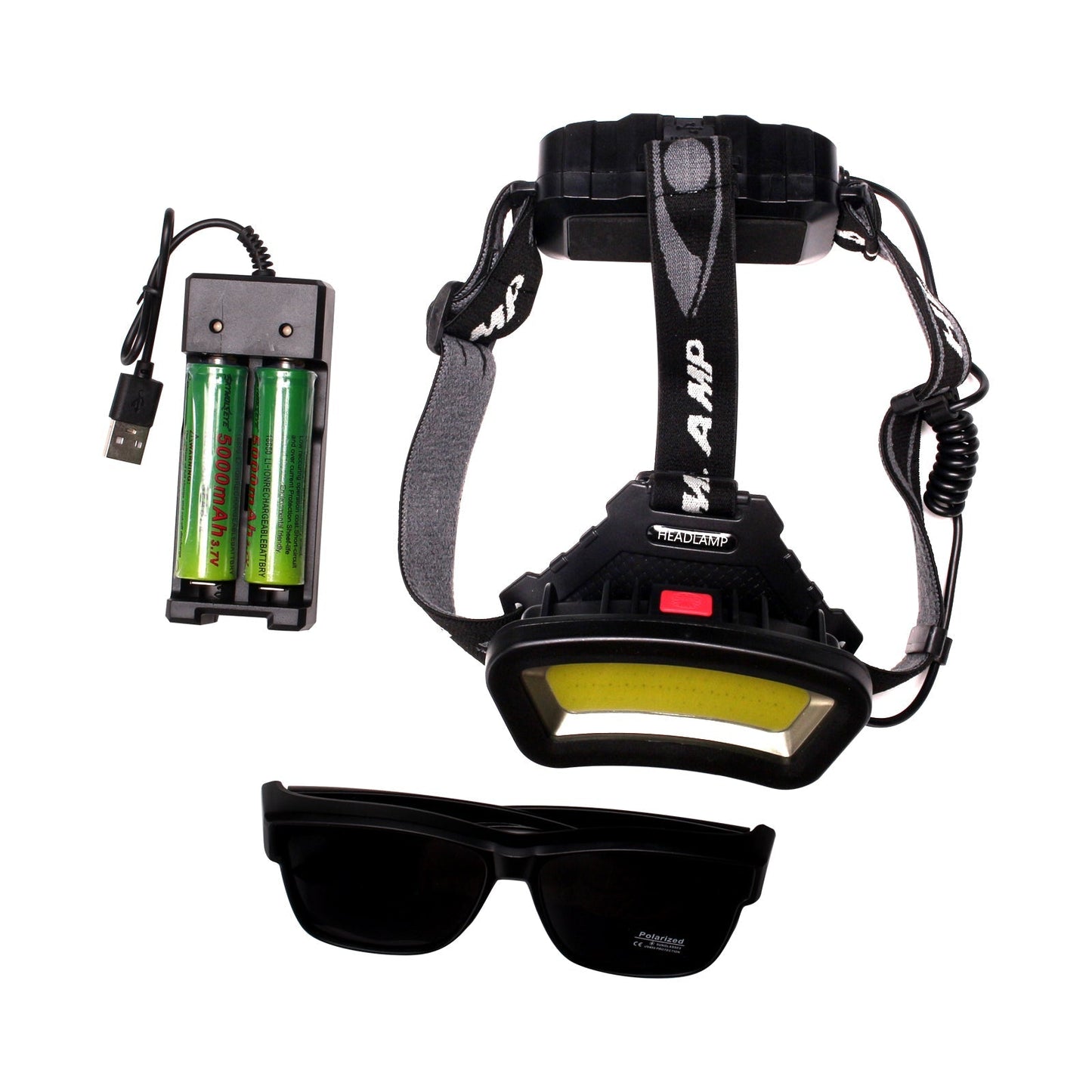 INKSOUL® Tattoo Work Polarized Headlight & Magic Glasses Anti Glare Kit INKSOULSUPPLY.COM