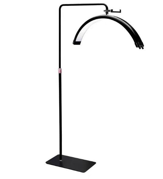 Tattoo Estheticians Pmu Eyelash LED Floor Light,  moon Lamp with phone holder INKSOULSUPPLY.COM