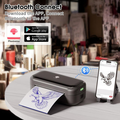 Phomemo TP31 Bluetooth Tattoo Stencil Pocket Printer INKSOULSUPPLY.COM