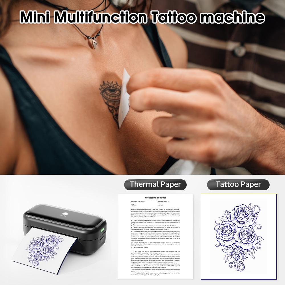 Phomemo TP31 Bluetooth Tattoo Stencil Pocket Printer INKSOULSUPPLY.COM