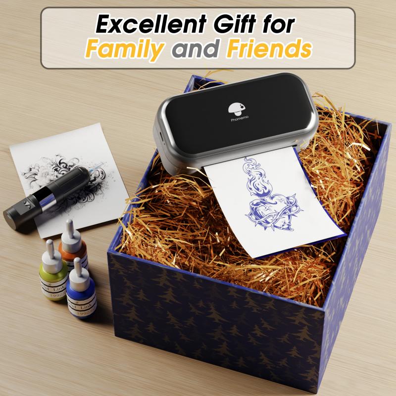 Phomemo TP31 Bluetooth Tattoo Stencil Pocket Printer INKSOULSUPPLY.COM