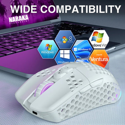 SM600 3-Mode Connection Wireless Gaming Mouse Electronics Den