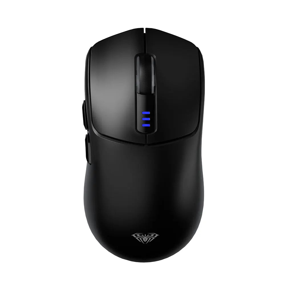 Tri-mode Rechargeable Ergonomic Bluetooth Mouse Electronics Den