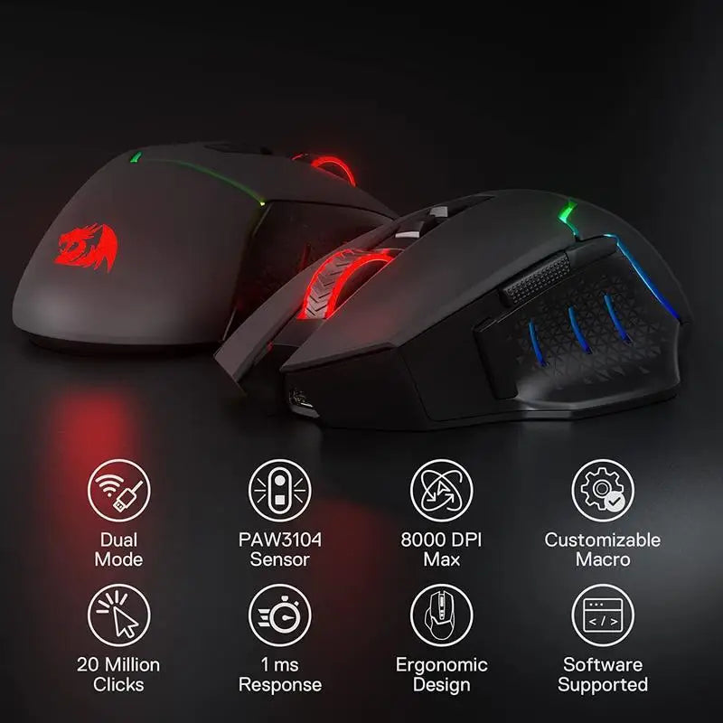 M690 PRO Wireless Gaming Mouse Electronics Den