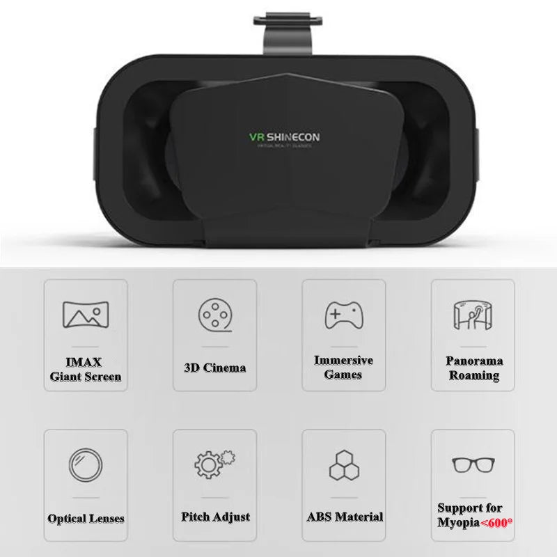 Shinecon Virtual Reality Viar 3D VR Glasses Electronics Den
