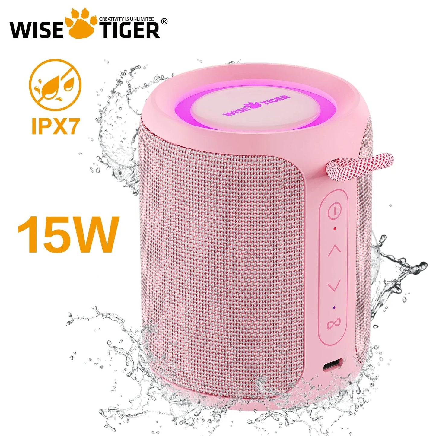 P1S Mini Portable Wireless Speaker Electronics Den