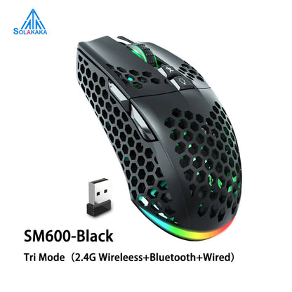 SM600 3-Mode Connection Wireless Gaming Mouse Electronics Den