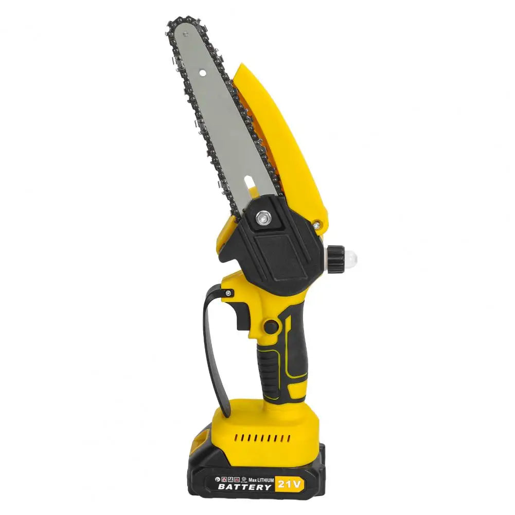 Cordless 2-in-1 Pole Saw And Mini Chainsaw 6-Inch Brushless Electric Chain Saw with 5.9 Feet Max Reach for Trimming And Cutting Russell E-Commerce
