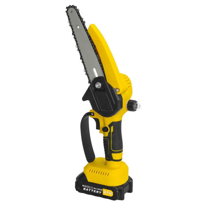 Cordless 2-in-1 Pole Saw And Mini Chainsaw 6-Inch Brushless Electric Chain Saw with 5.9 Feet Max Reach for Trimming And Cutting Russell E-Commerce