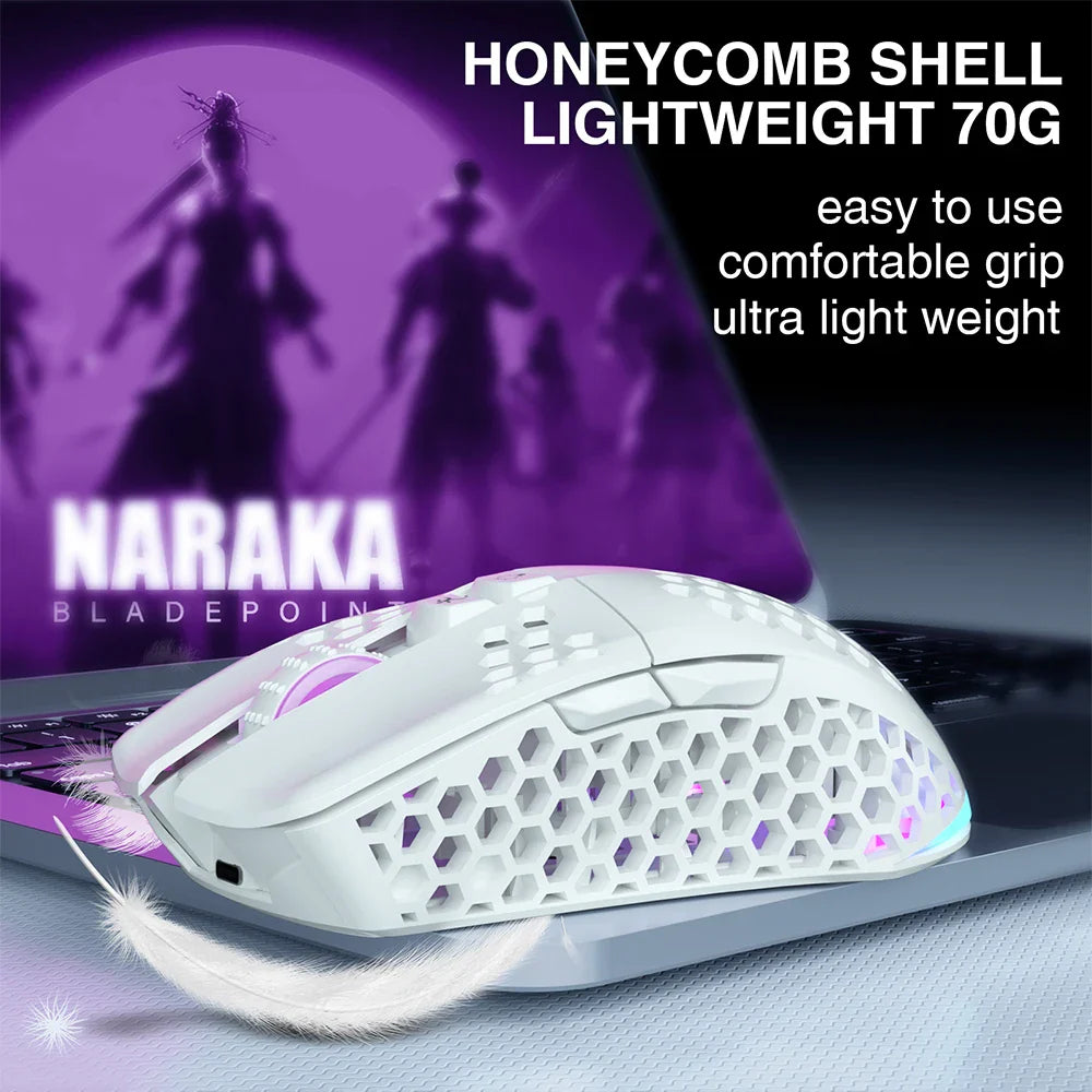 SM600 3-Mode Connection Wireless Gaming Mouse Electronics Den