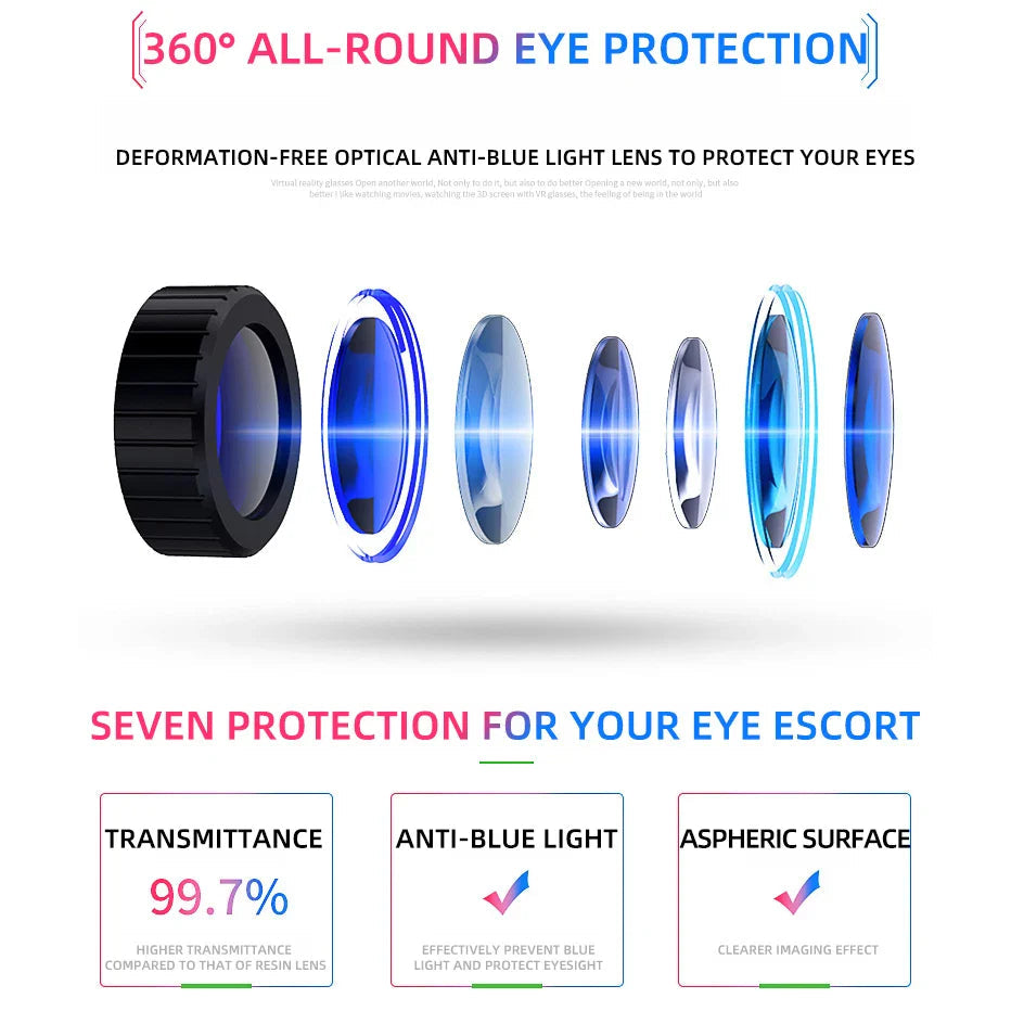VR Glasses 3D Virtual Reality Headset Helmet Electronics Den