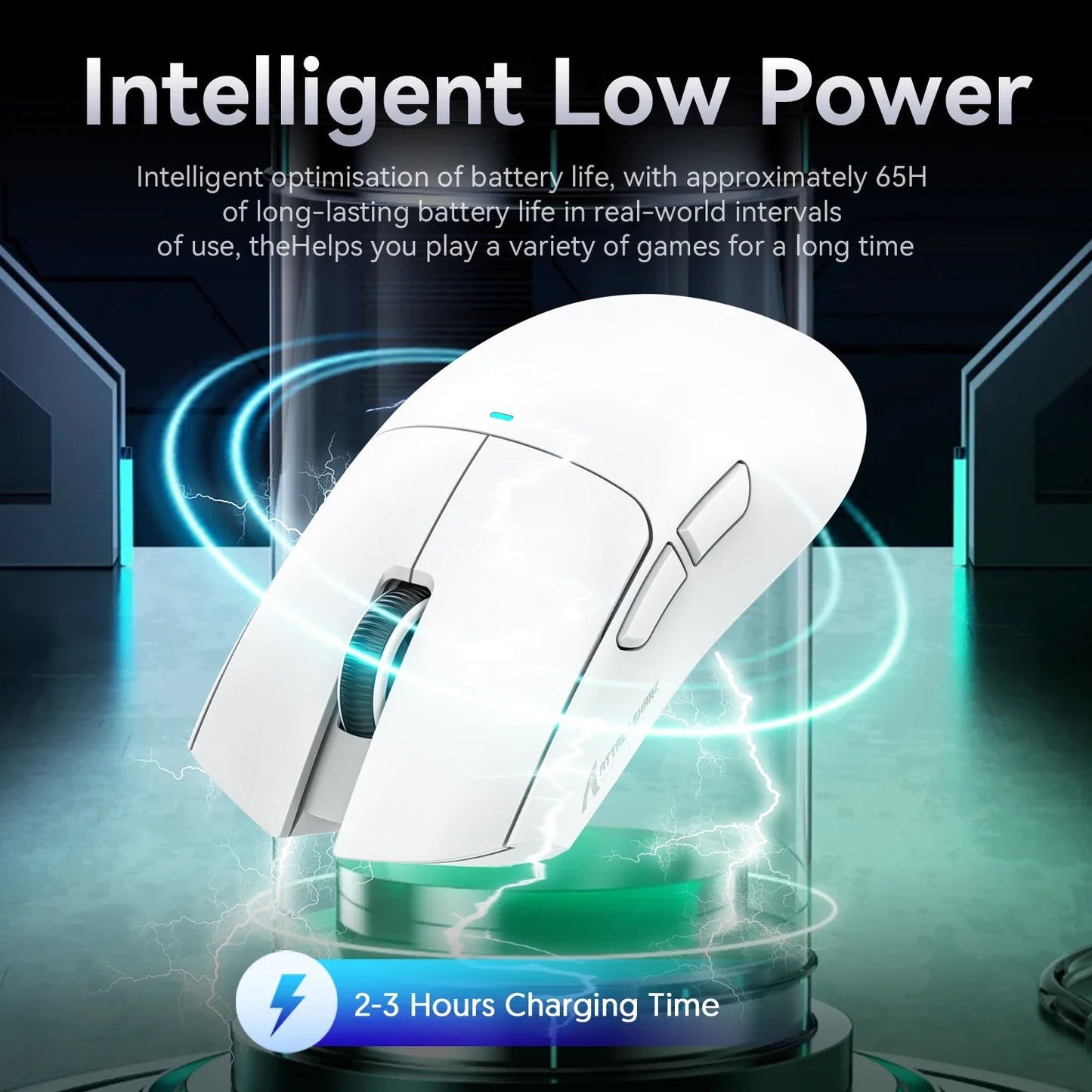 Attack Shark X11 White  Bluetooth Wireless Mouse Three Mode Electronics Den