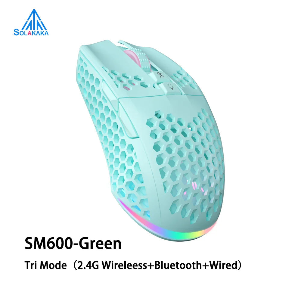 SM600 3-Mode Connection Wireless Gaming Mouse Electronics Den