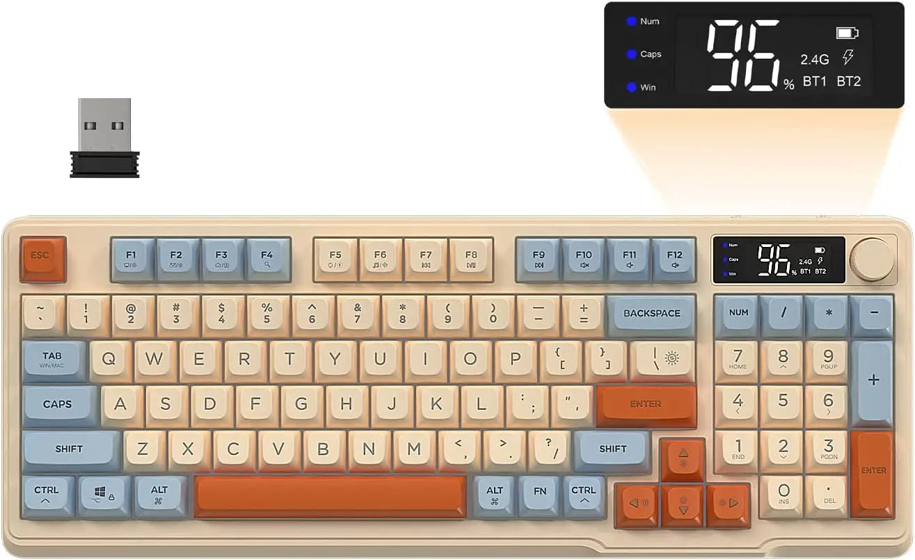 M96 Wireless Gaming keyboard Electronics Den